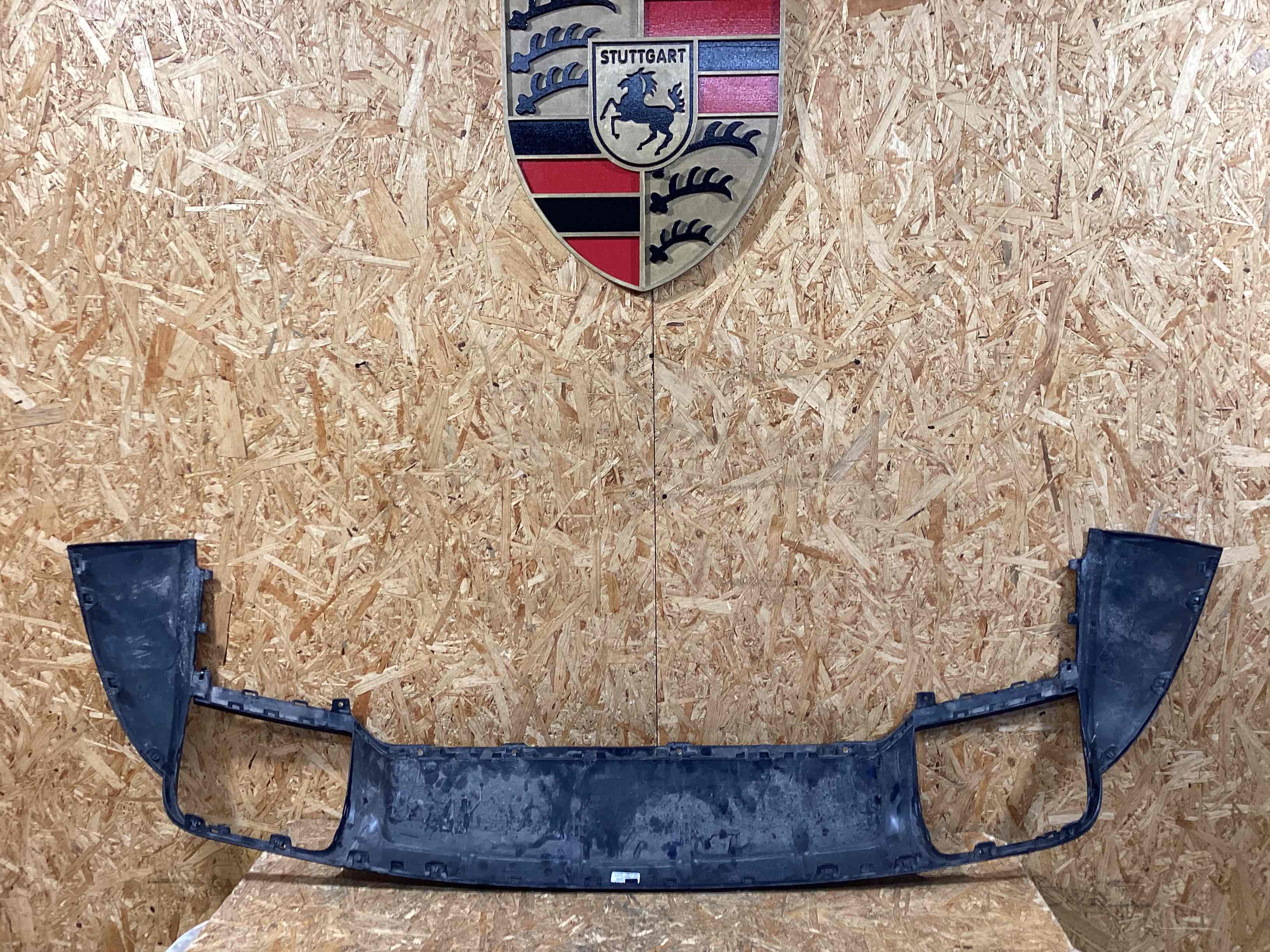 Накладка на бампер Porsche Cayenne 250226-121