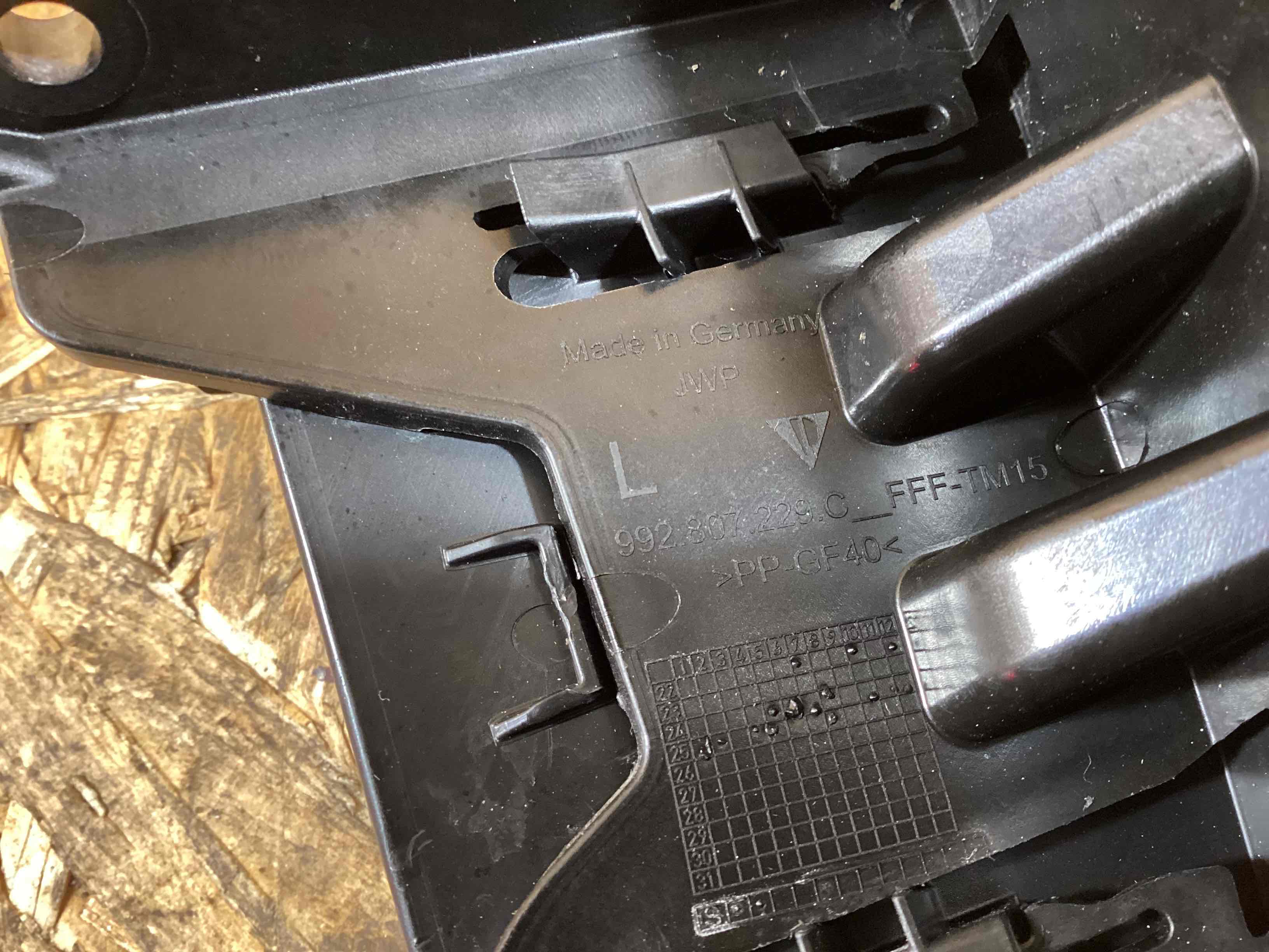 Жалюзи радиатора Porsche 911 250226-122