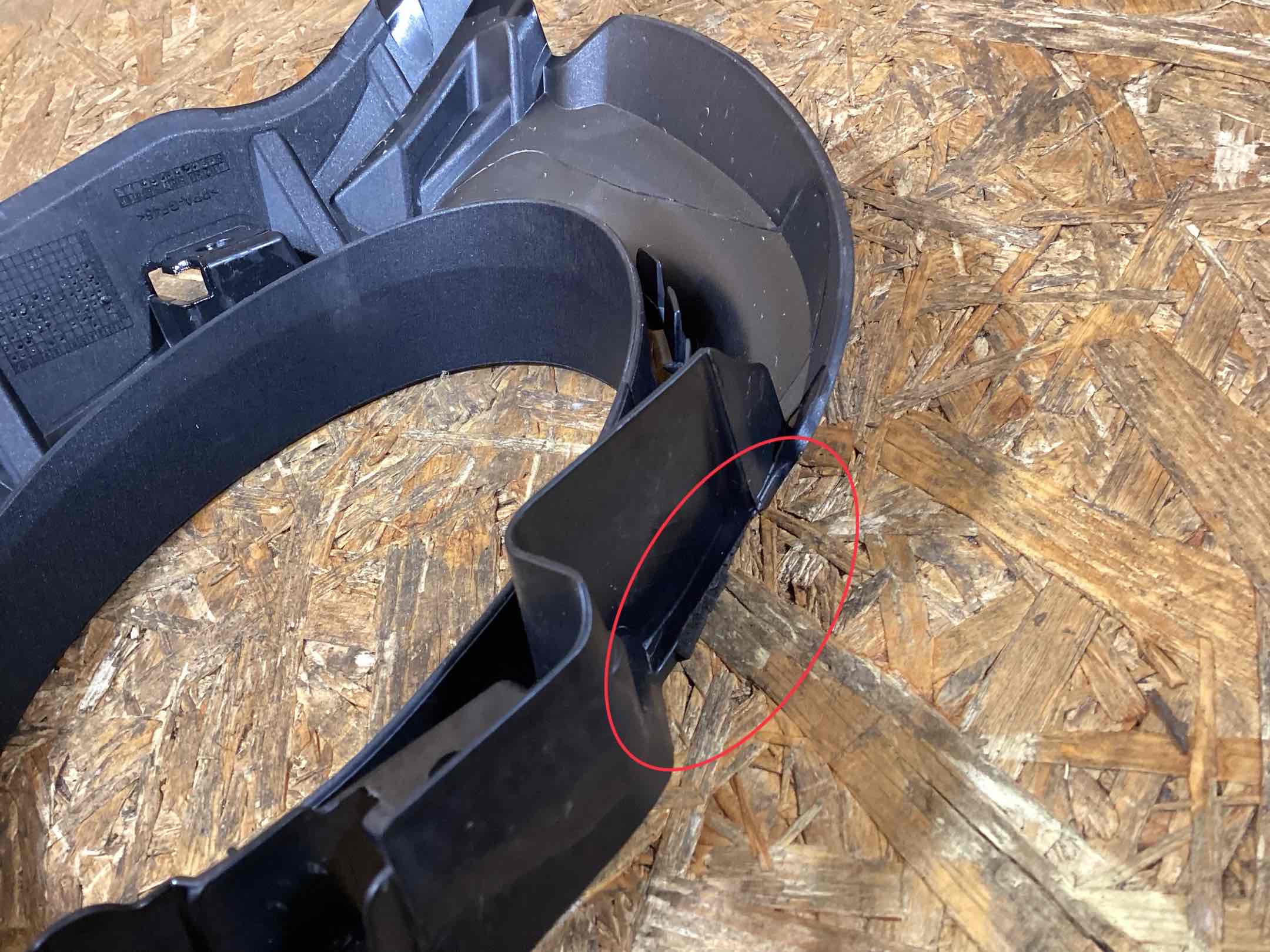 Заглушка, вставка (решетка) в бампер Porsche 911 260226-109