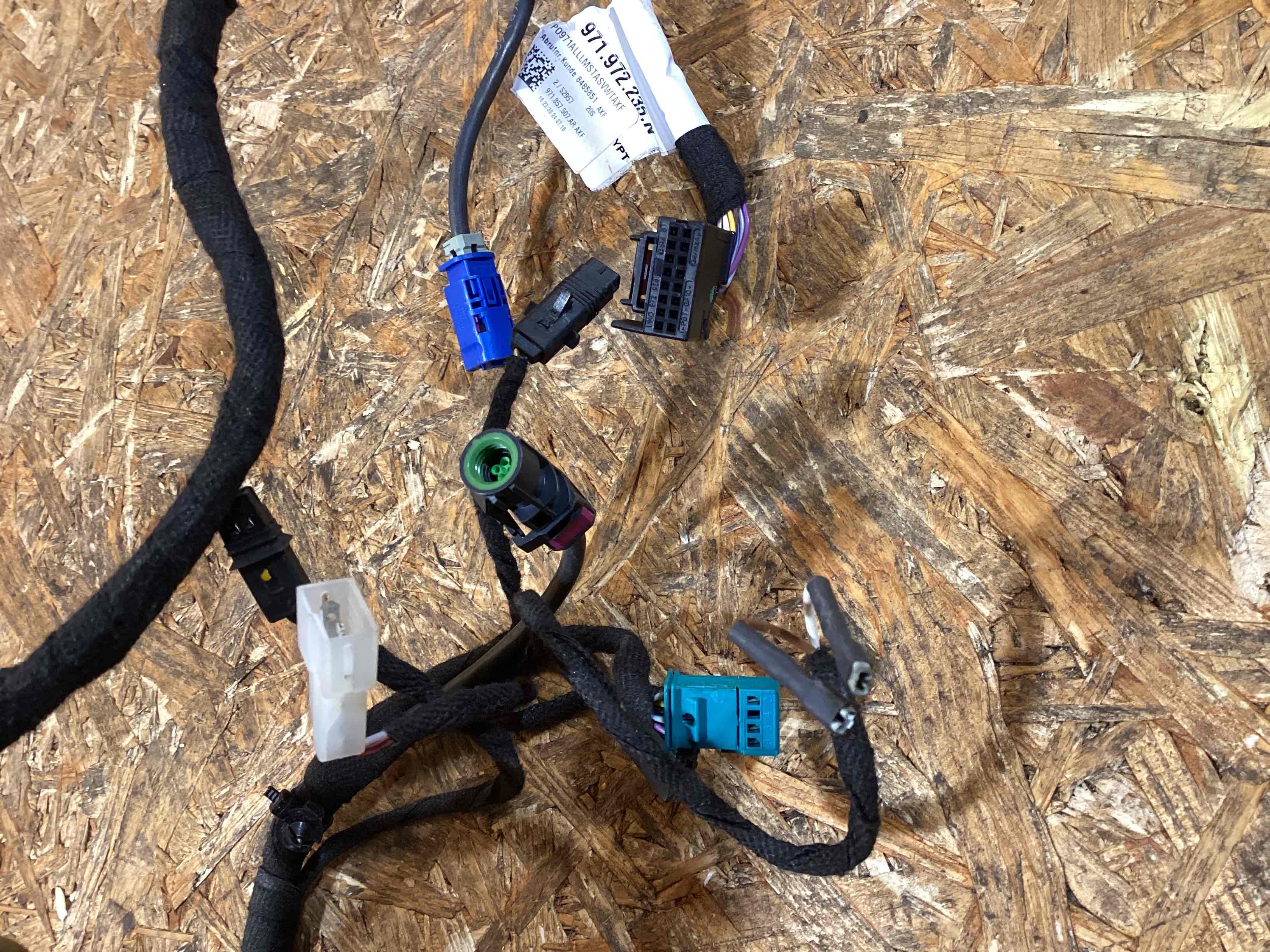 Электропроводка (коса) Porsche Panamera 260226-117