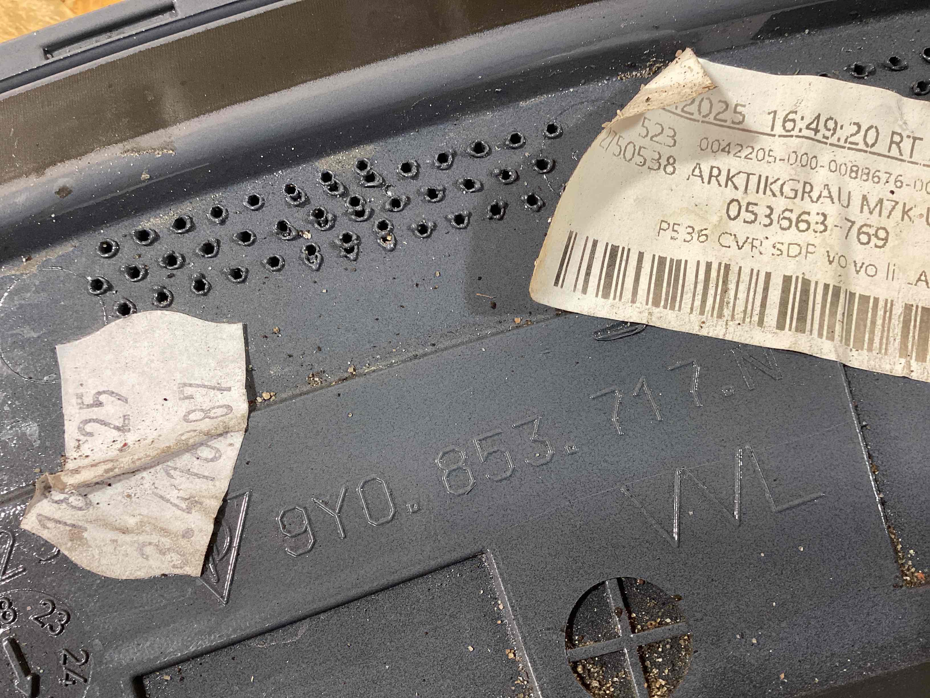 Молдинг арки, накладка на арку Porsche Cayenne 261125-114