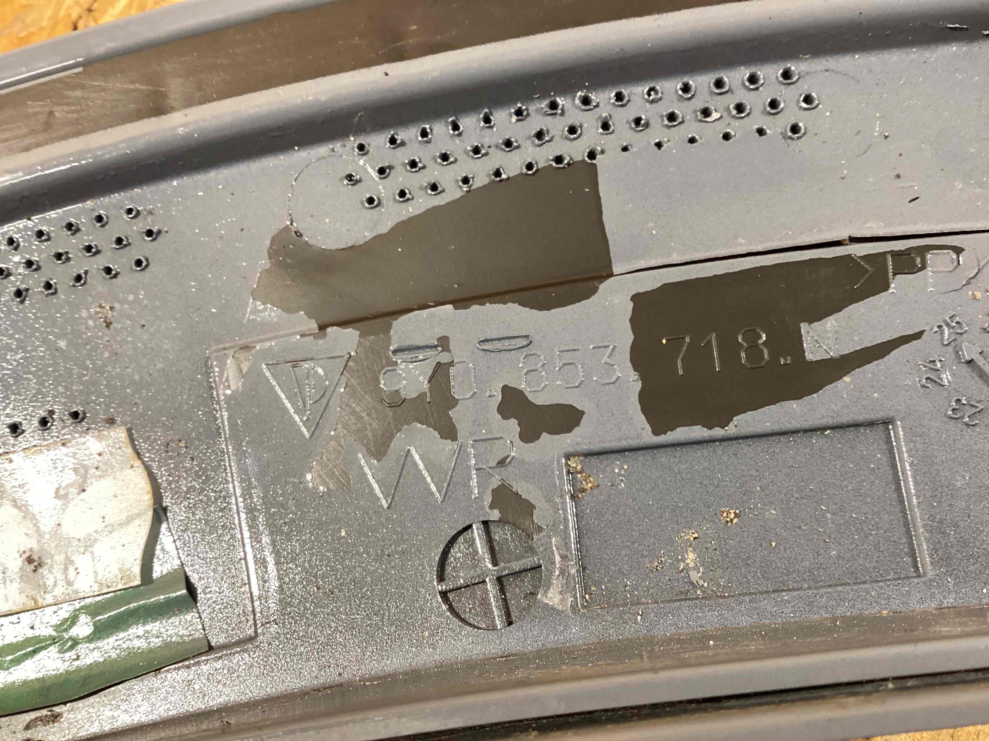 Молдинг арки, накладка на арку Porsche Cayenne 261125-115