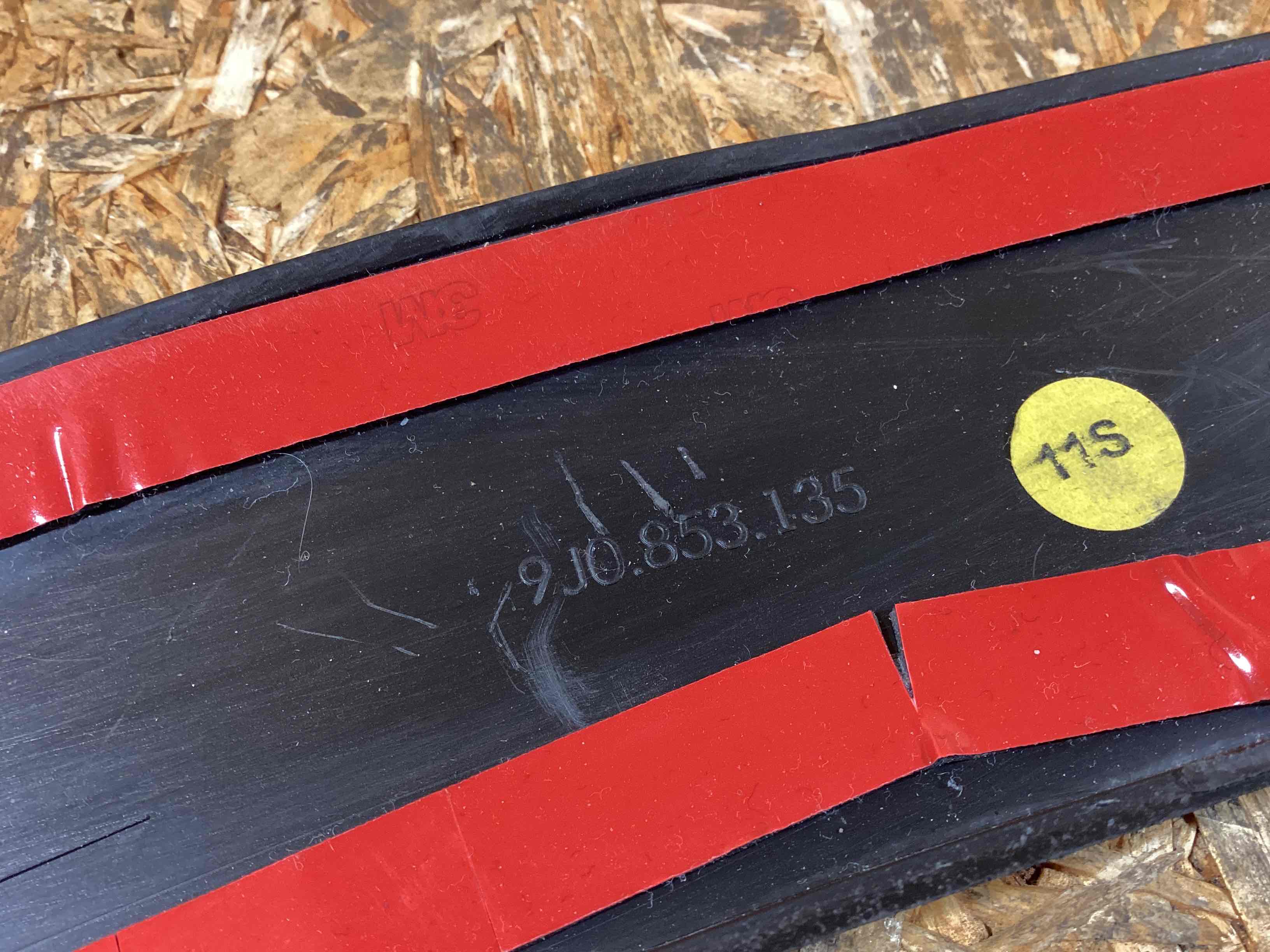 Молдинг арки, накладка на арку Porsche Taycan 261125-117