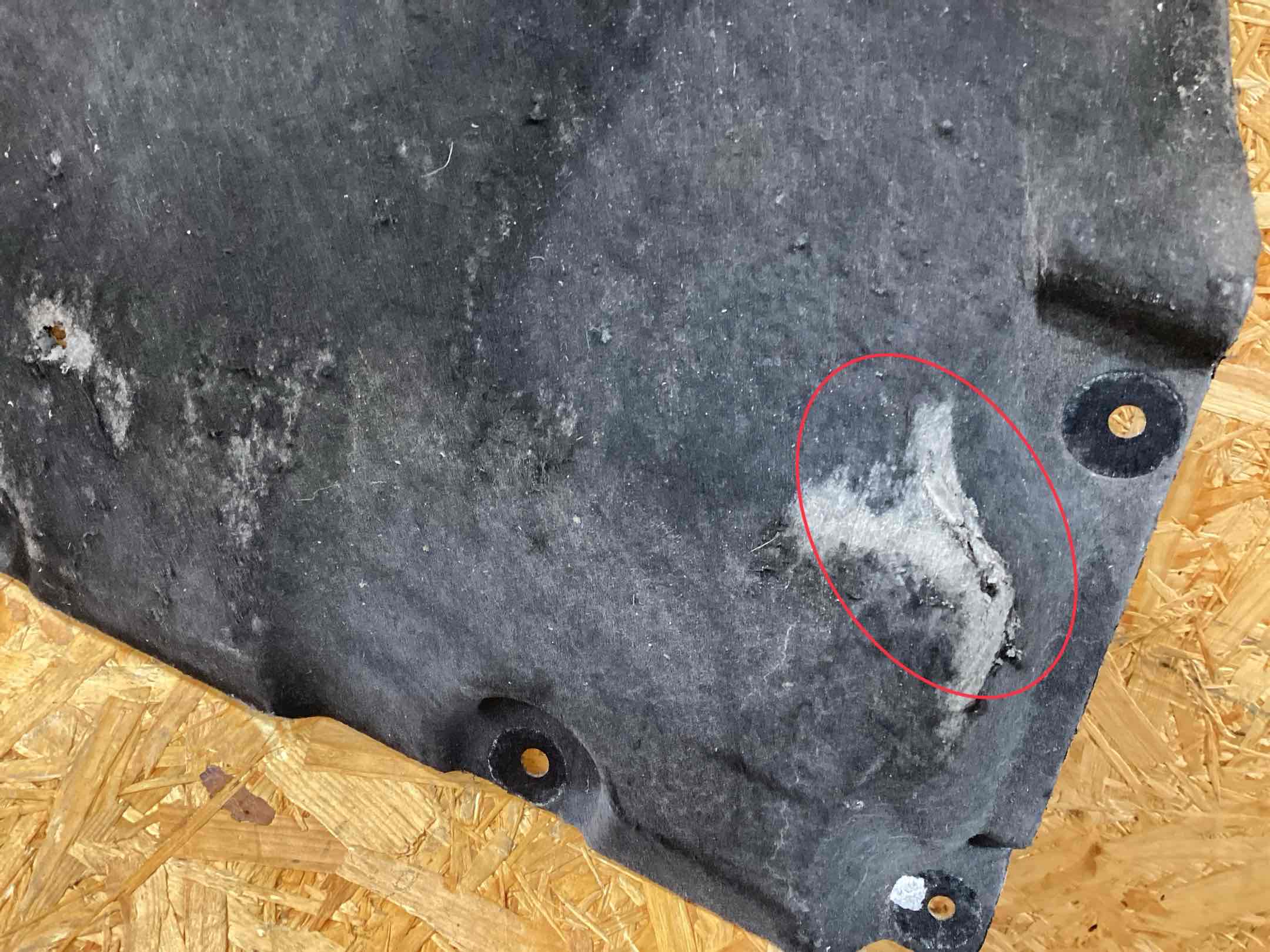 Защита днища кузова Porsche Taycan 261125-130