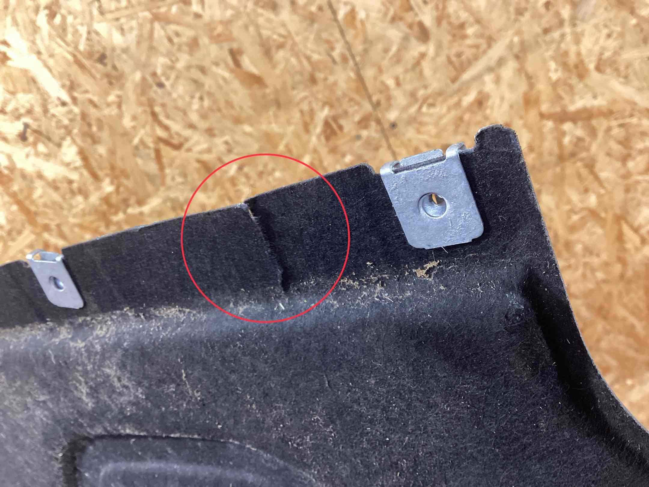 Заглушка, вставка (решетка) в бампер Porsche Macan 270126-107