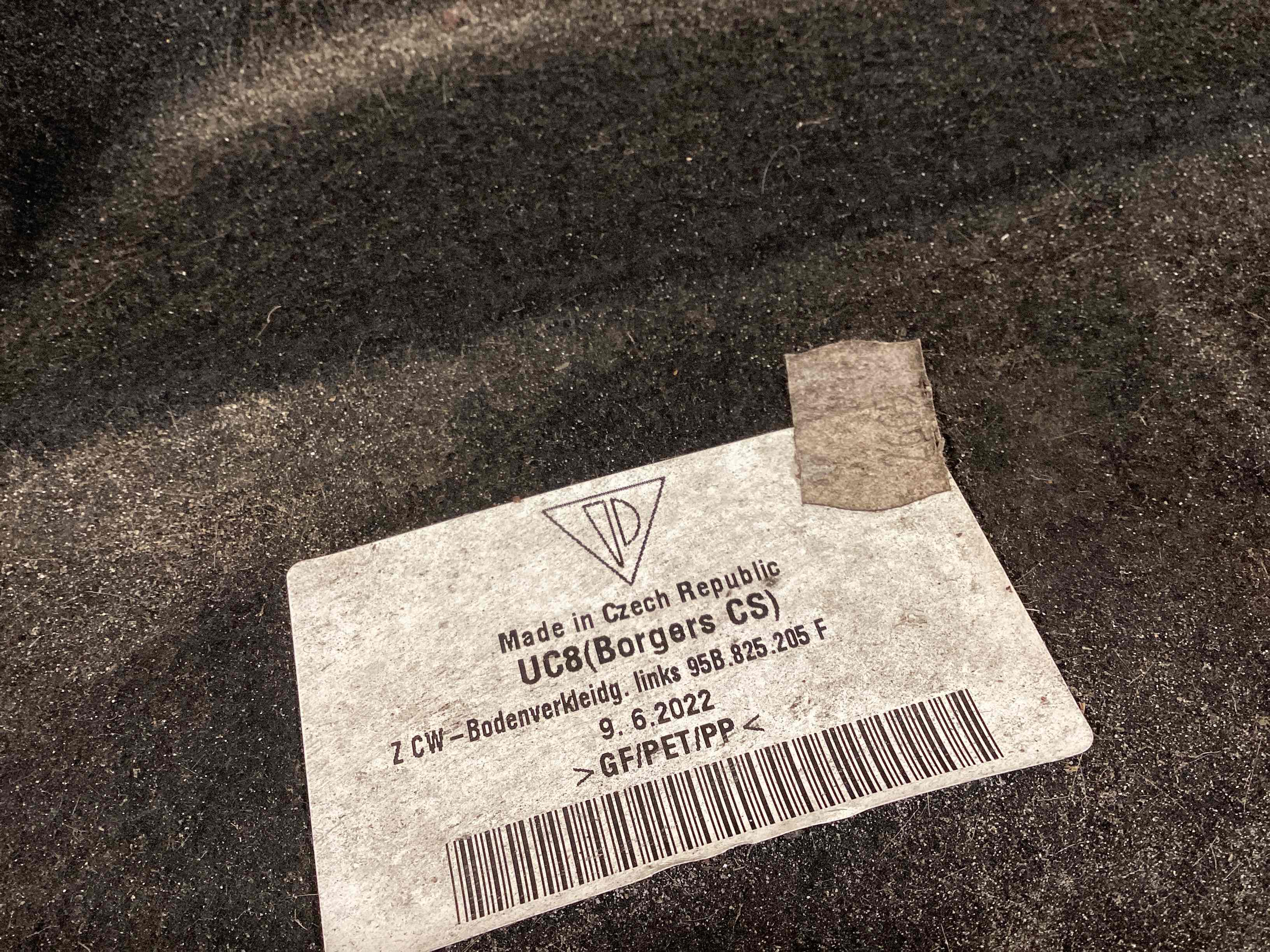 Защита днища кузова Porsche Macan 270126-127