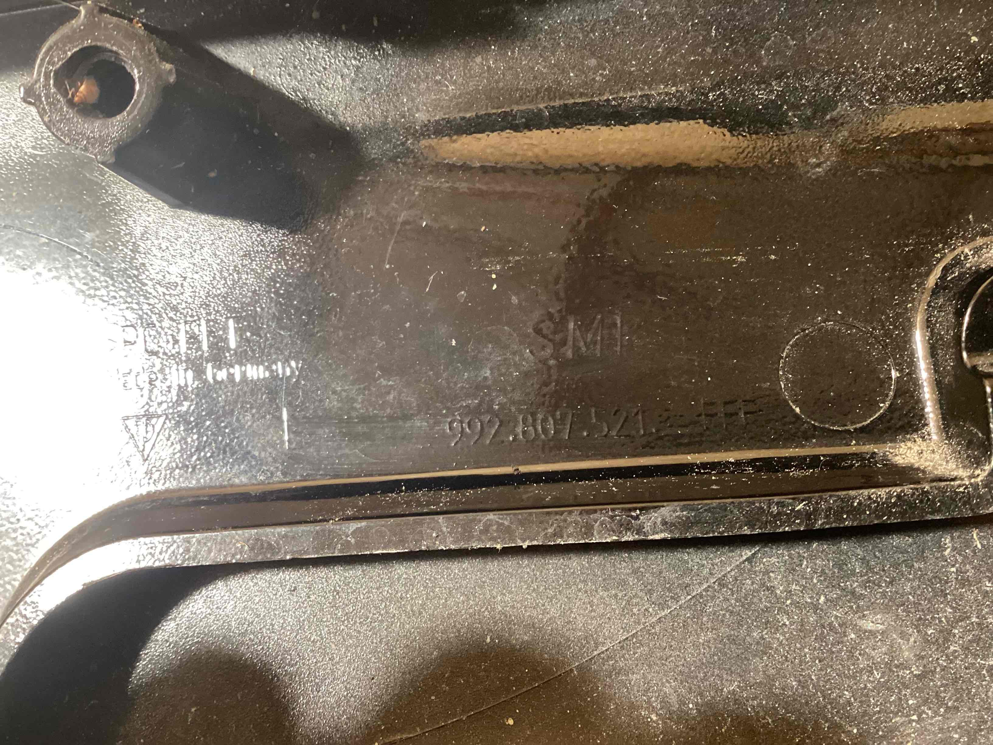 Заглушка, вставка (решетка) в бампер Porsche 911 270726-104