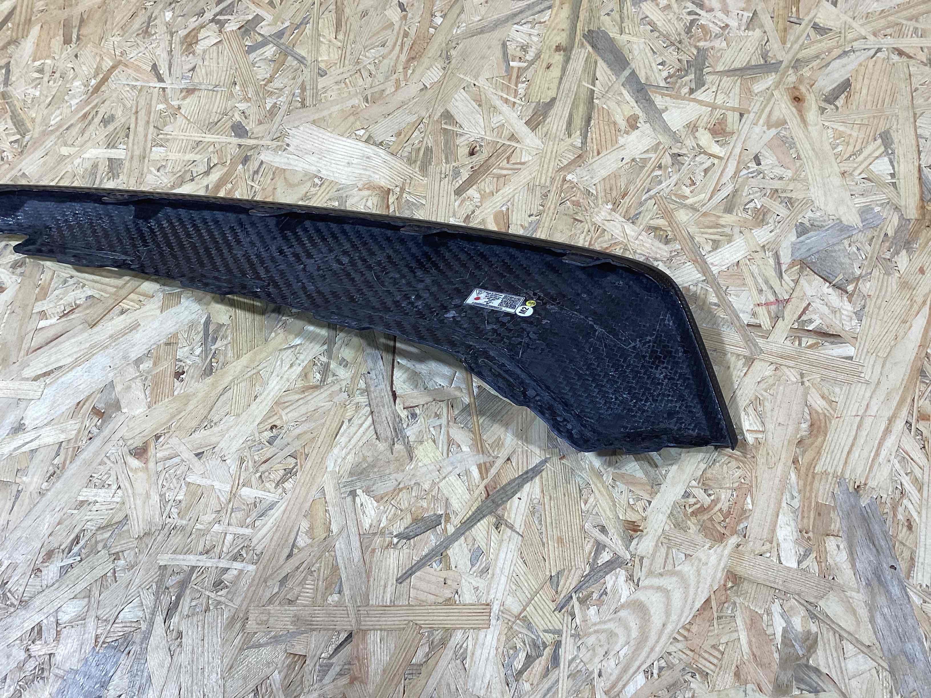 Заглушка, вставка (решетка) в бампер Porsche Taycan 280426-116