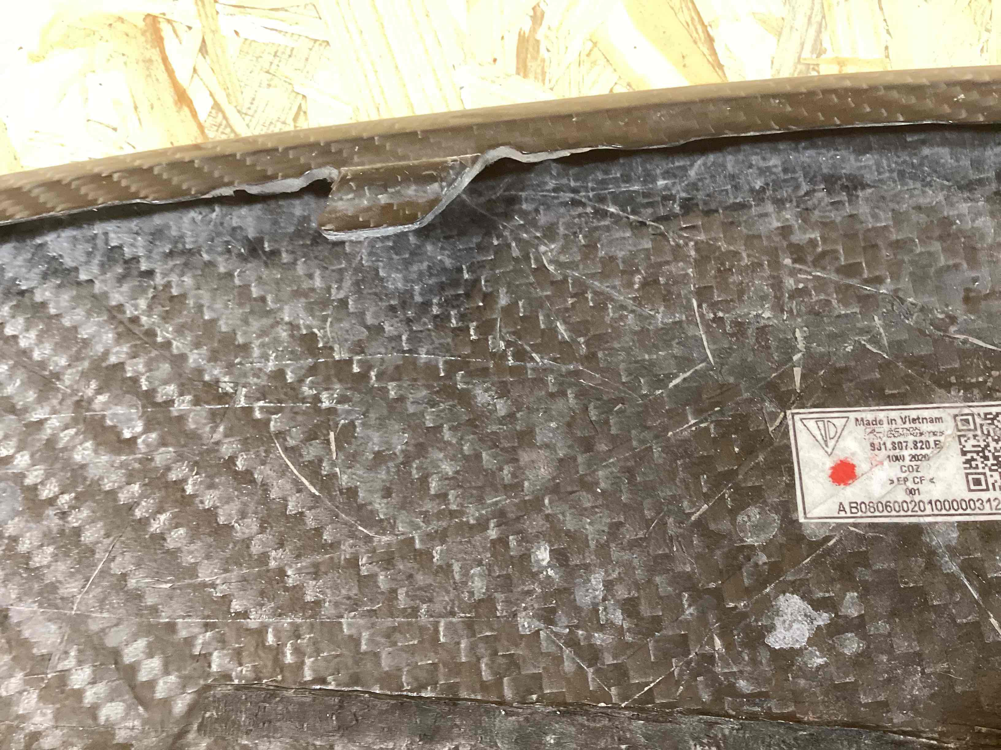 Заглушка, вставка (решетка) в бампер Porsche Taycan 280426-116