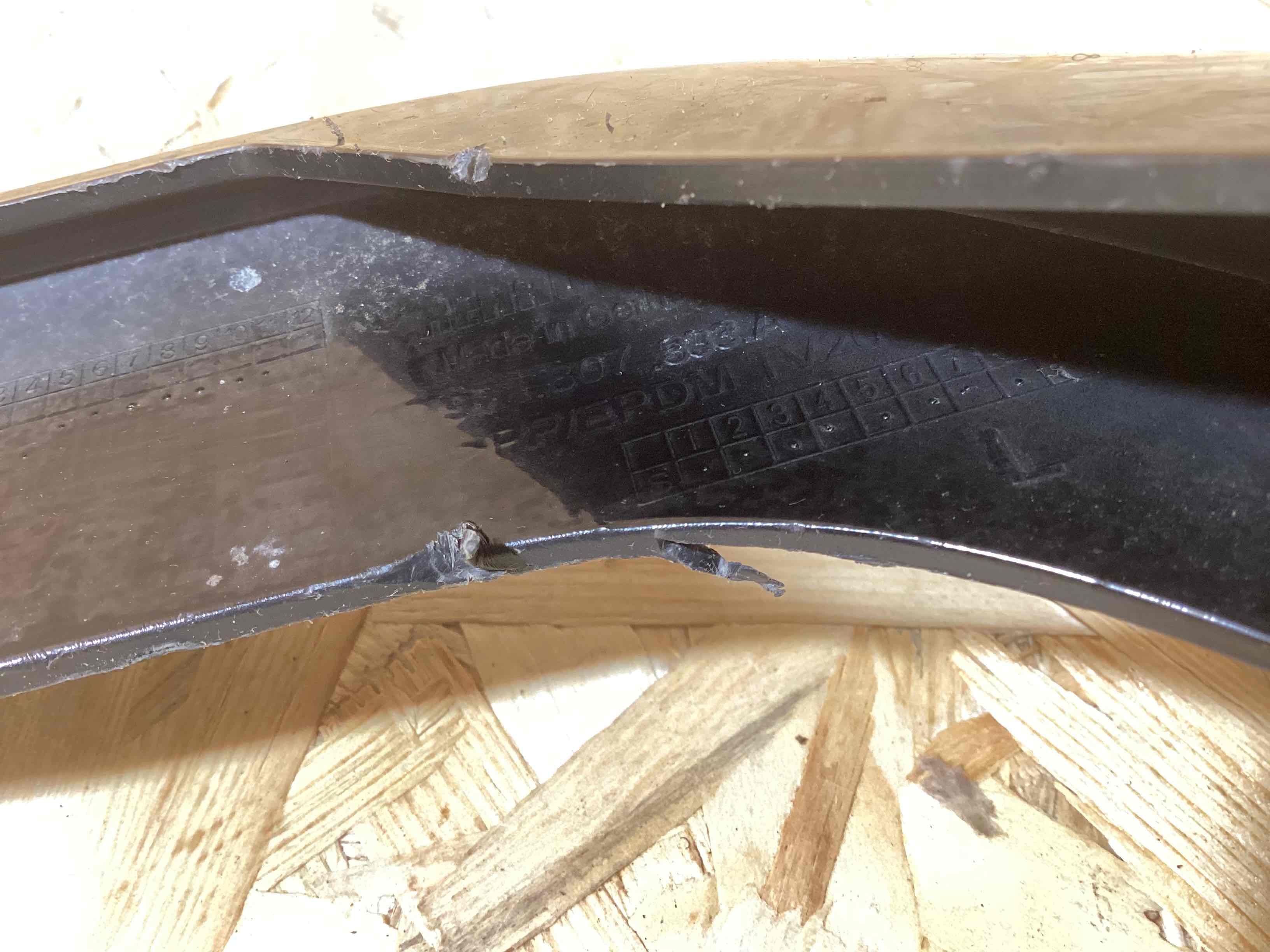 Заглушка, вставка (решетка) в бампер Porsche Panamera 280426-118