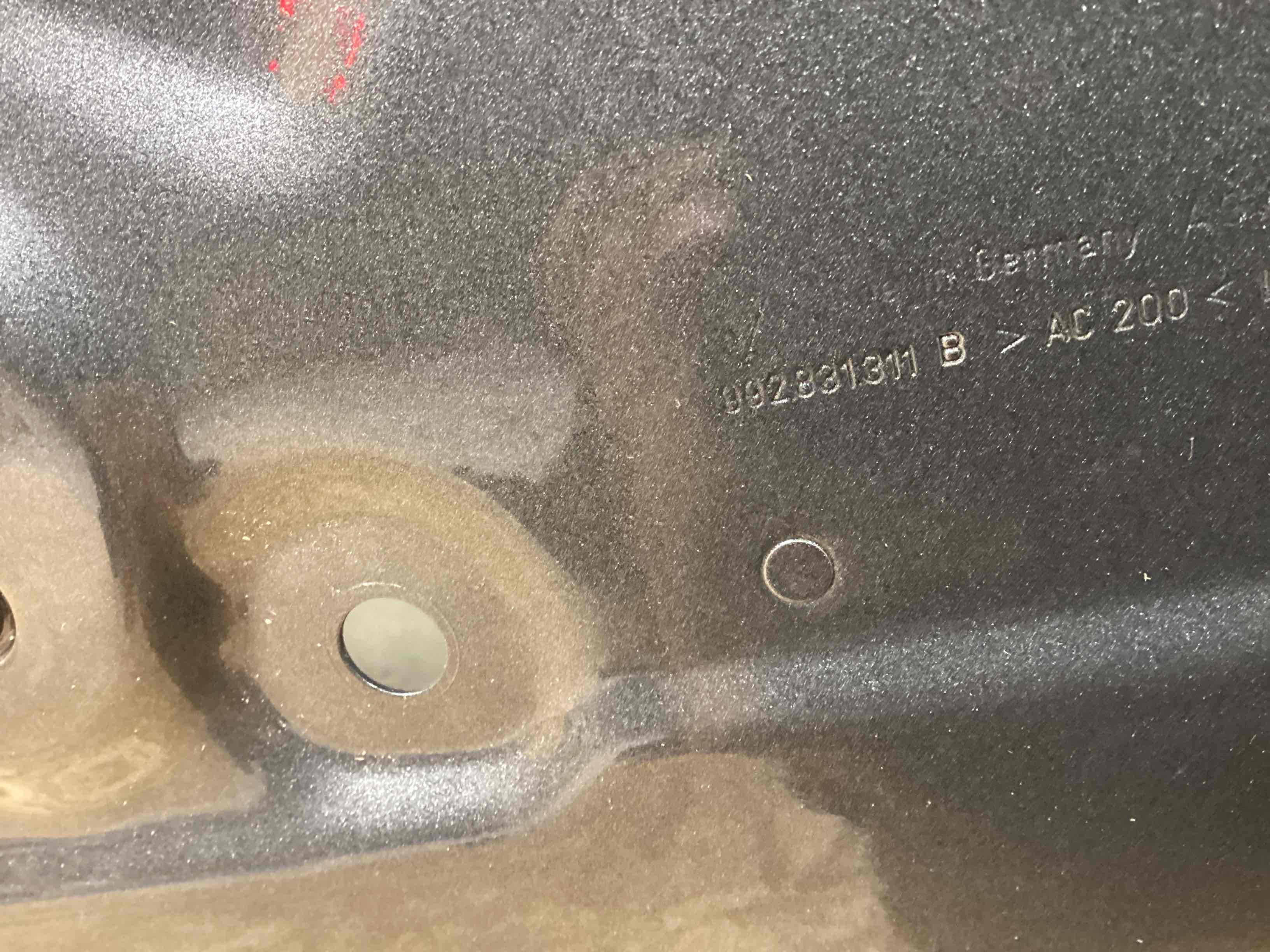 Дверь передняя левая Porsche 911 290126-114