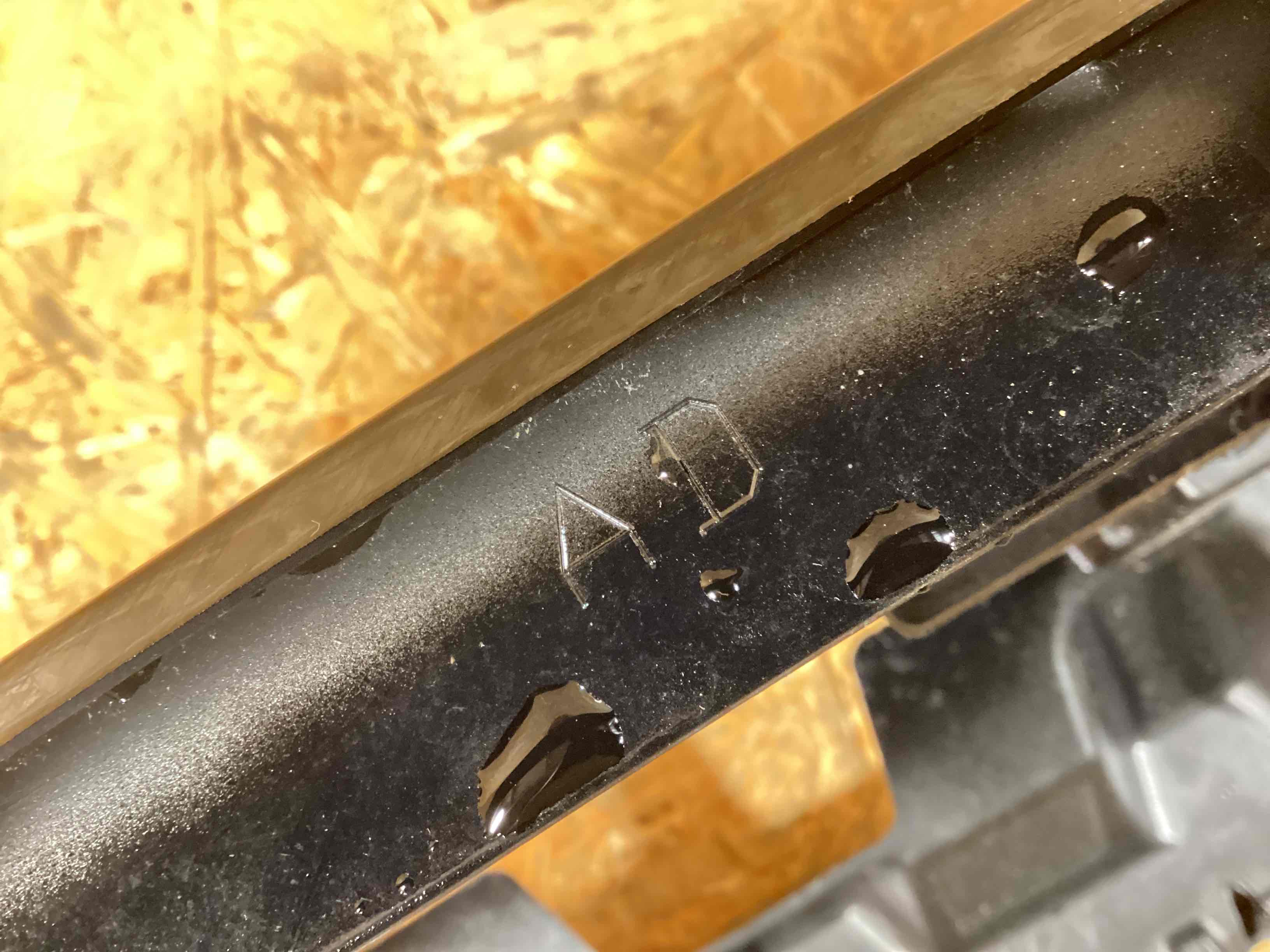 Заглушка, вставка (решетка) в бампер Porsche Cayenne 291225-101