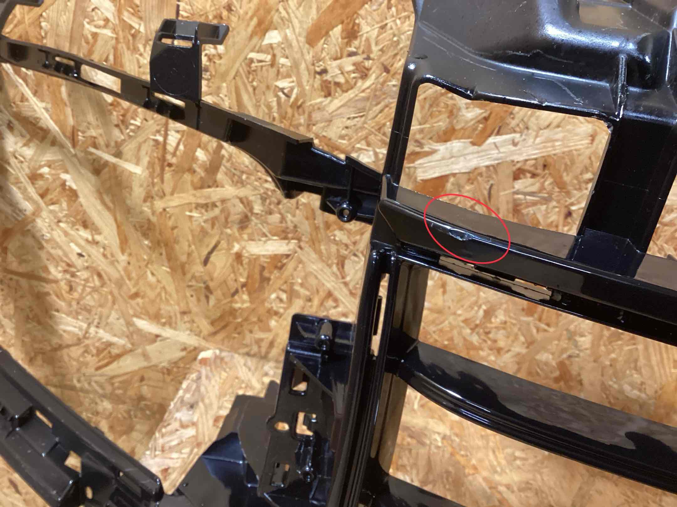 Заглушка, вставка (решетка) в бампер Porsche Cayenne 291225-102