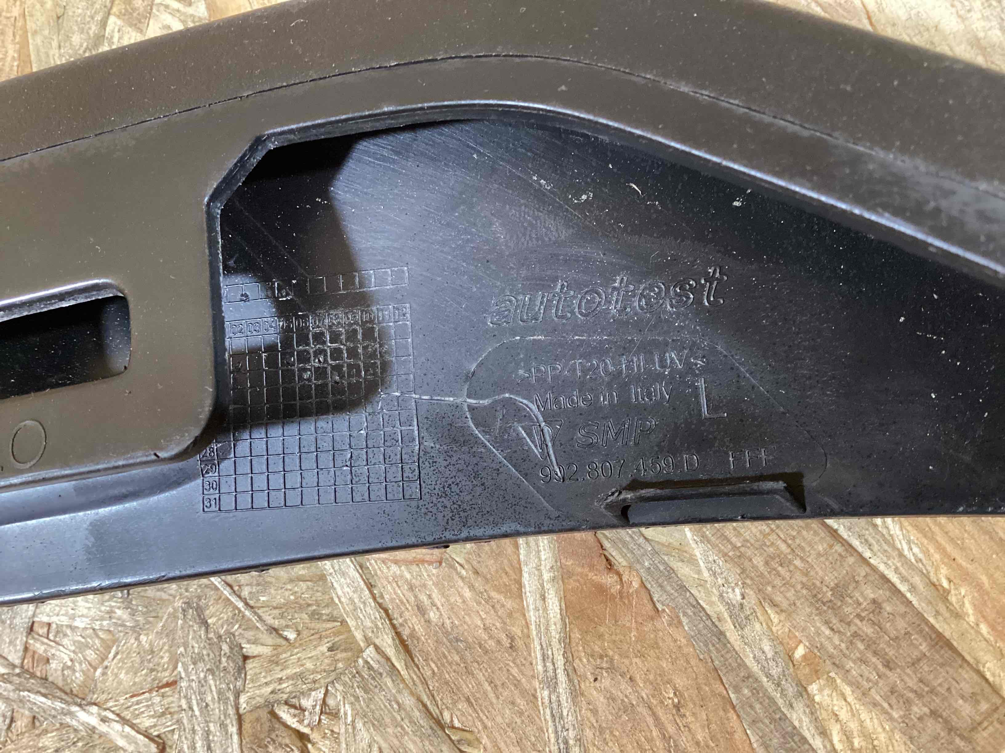 Заглушка, вставка (решетка) в бампер Porsche 911 300626-121