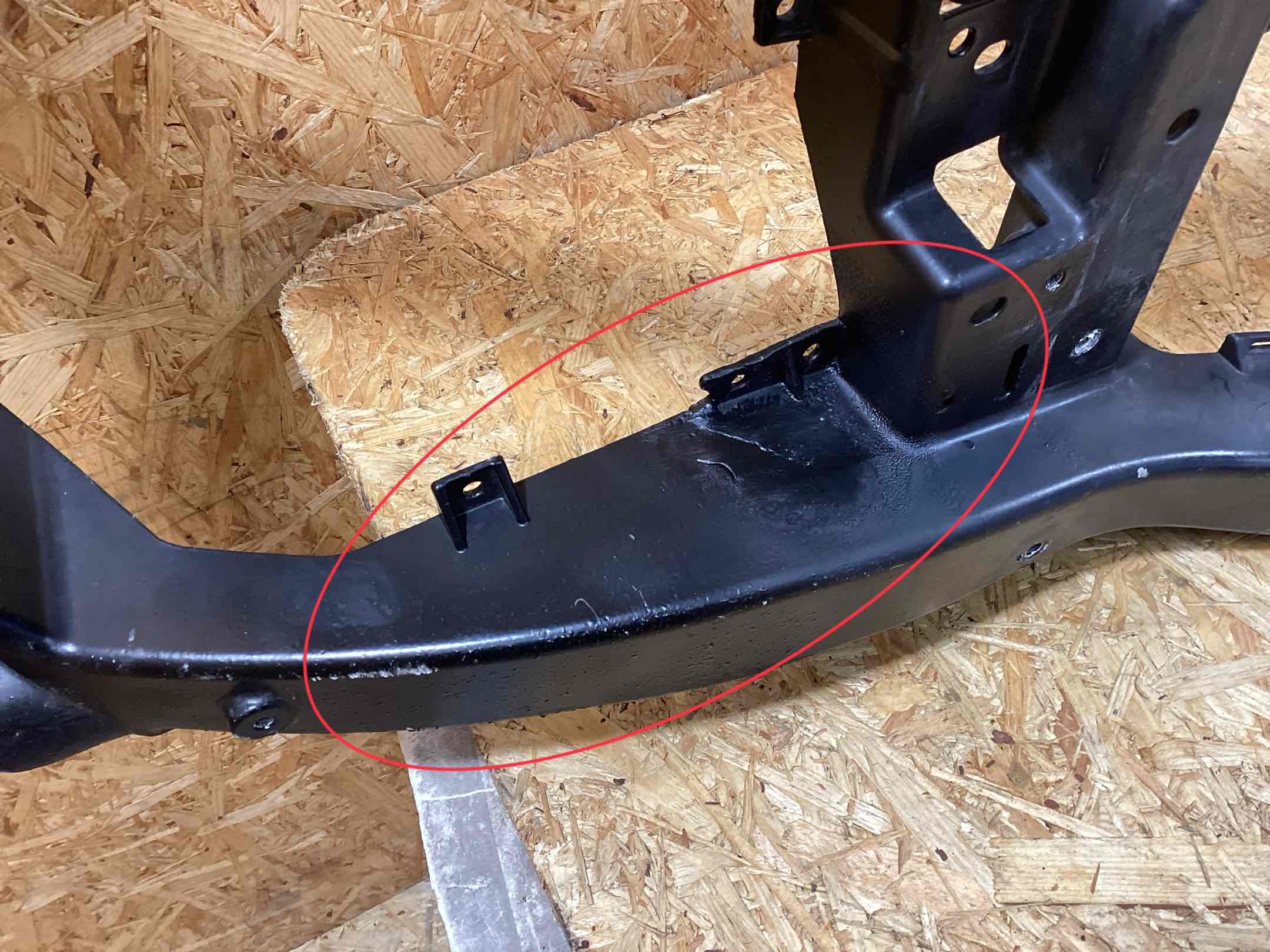 Передняя панель крепления облицовки (телевизор) Land Rover Range Rover Sport L494 300925-105