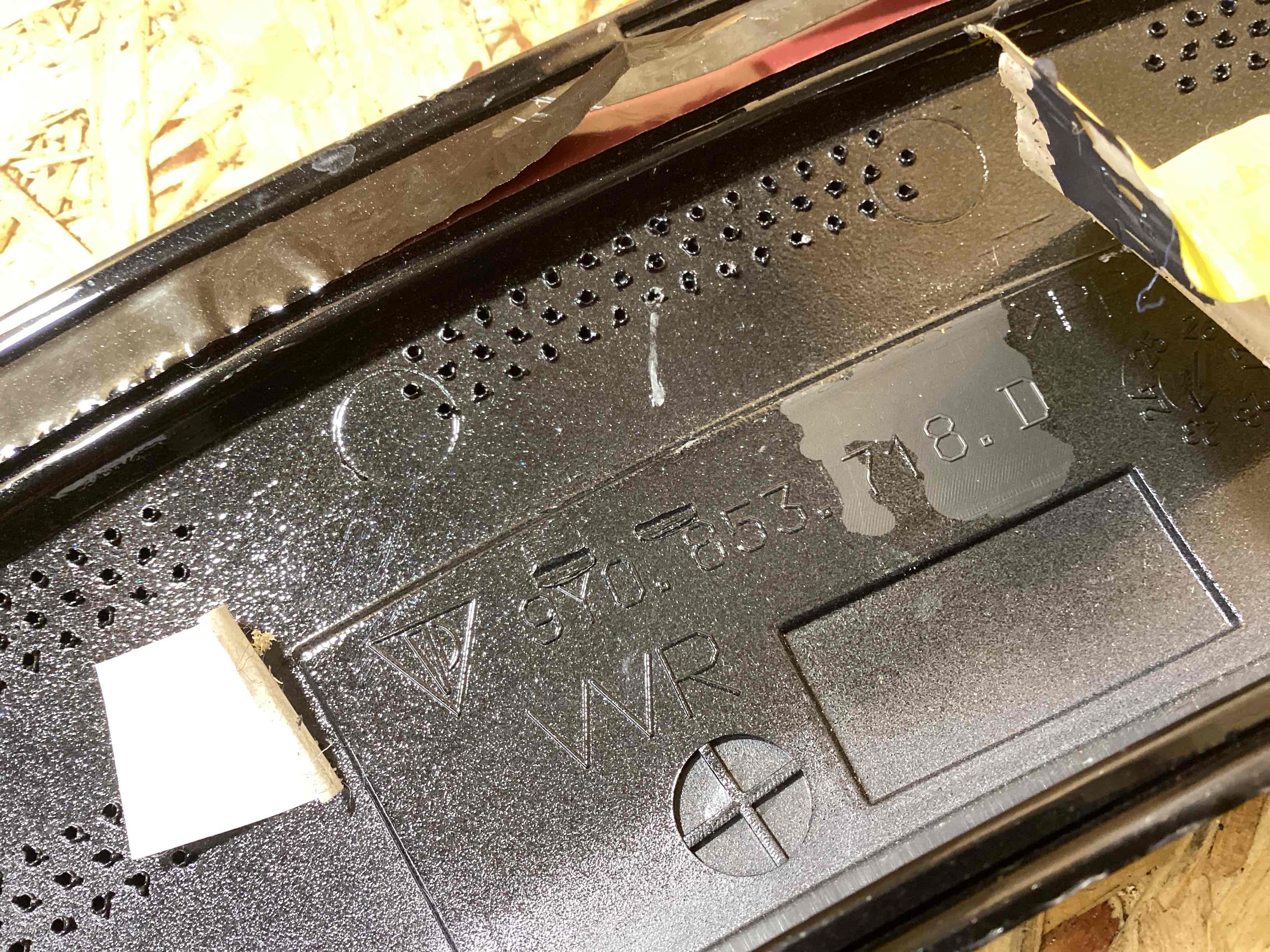 Молдинг арки, накладка на арку Porsche Cayenne 301025-118