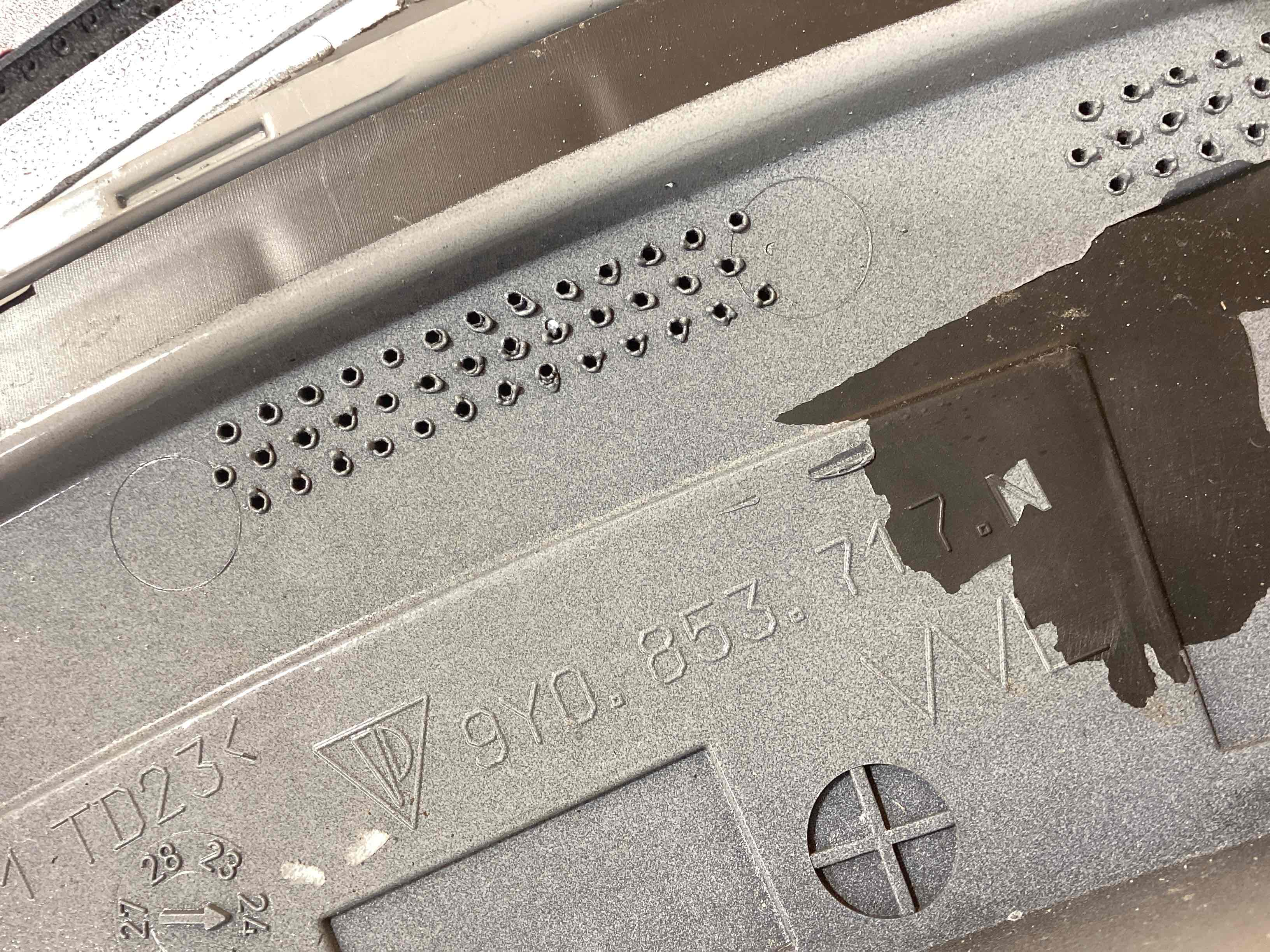 Молдинг арки, накладка на арку Porsche Cayenne 301025-122