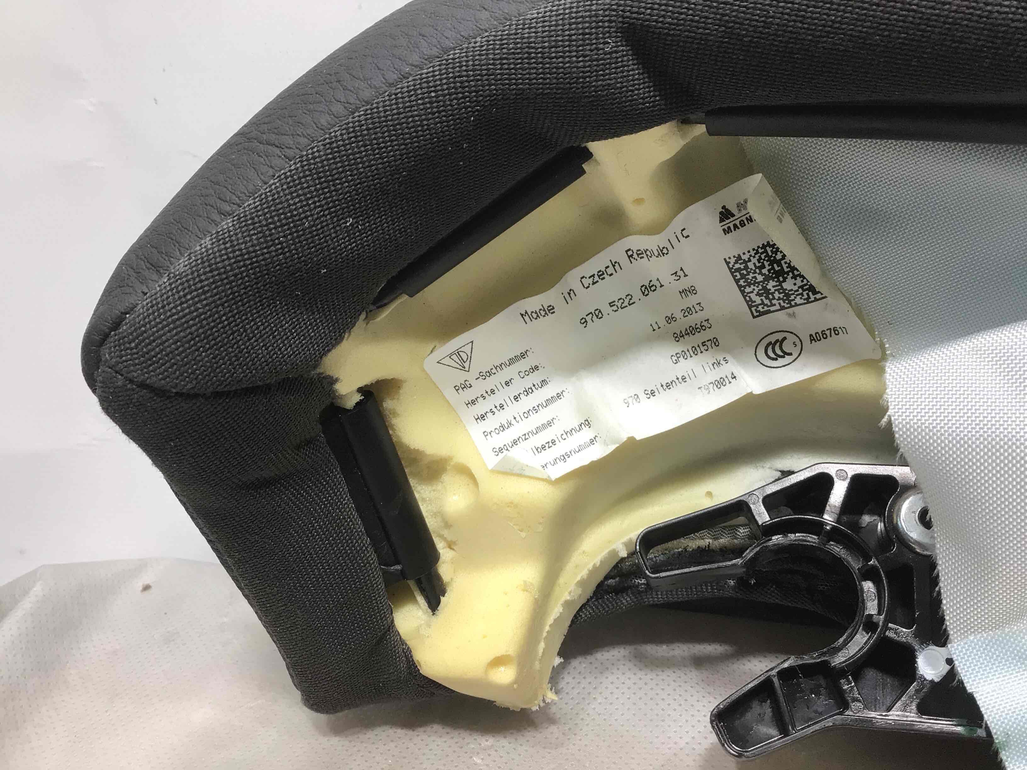 Подушка безопасности (Airbag) Porsche Panamera Y150221-012